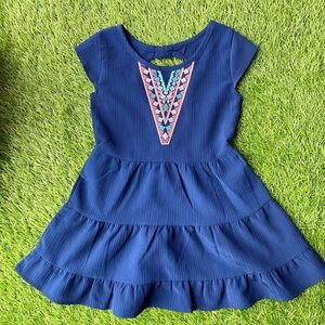 Girls Dress with Embroidery